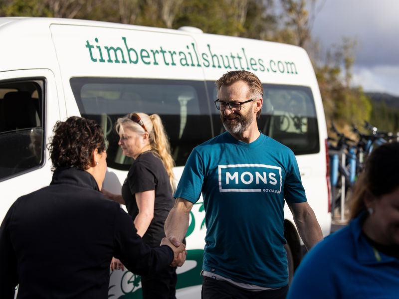 Timber Trail packages with accommodation and shuttles.